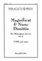 Magnificat and Nunc Dimittis (Walsingham Service) TTBB choral sheet music cover